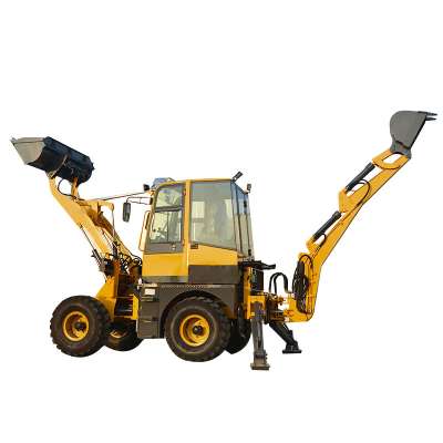 CE certificate 2.5T compact tractor with loader and backhoe for price